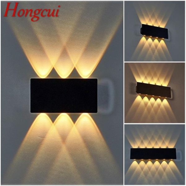 

hongcui wall sconce light creative contemporary outdoor waterproof led lamp for home corridor lamps