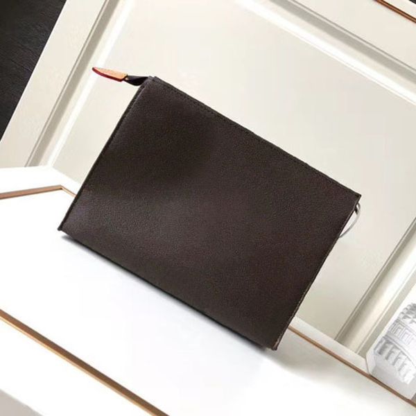 

designer cosmetic bagfashion travel designer cosmetic bags toiletry toilet pouch 26 cm protection beauty case wash bag leather women clutch