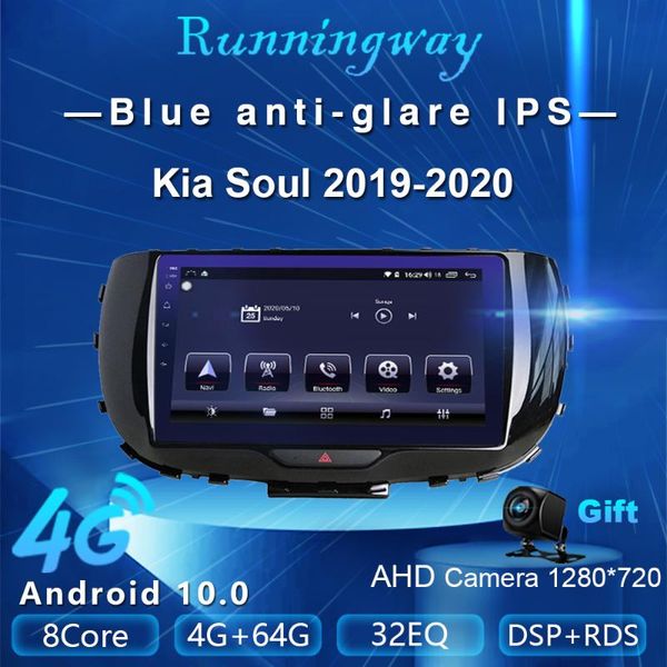 

player runningway android 10.0 car dvd for kia soul sk3 2021 - 4g+64g radio multimedia video navigation gps