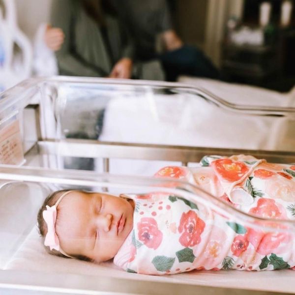 

blankets & swaddling baby swaddle blanket wrap for infant adjustable born swaddle, organic cotton 0-6 month