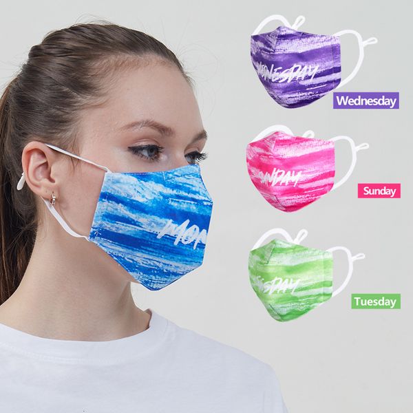 

washable dust pm2.5 fashion chintz mask