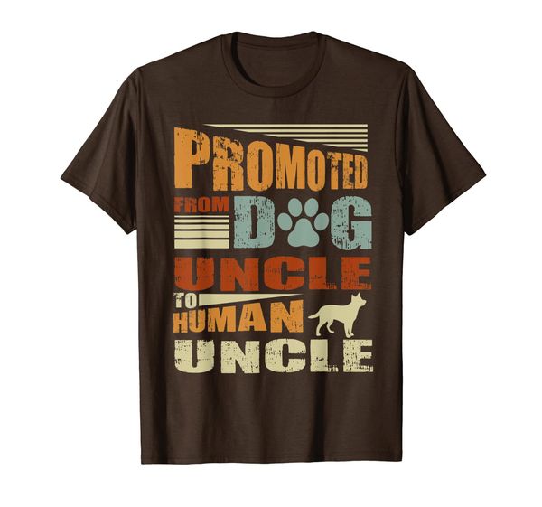 

promoted to uncle shirt dog uncle to human uncle-pregnancy, White;black