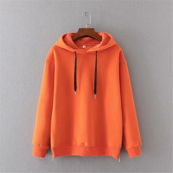 

women's hoodies & sweatshirts omikron fashion female green womens long sleeve orange casual pullover harajuku hoodie sweatshirt, Black
