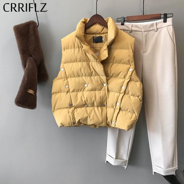 

women's vests spring women casual vest polyester regular double breasted solid o-neck v, Black;white