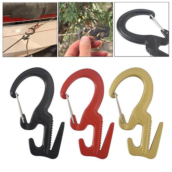 

cords, slings and webbing 1pc carabiner climbing travel kit camping equipment alloy aluminum survival gear camp mountaineering hook outdoor