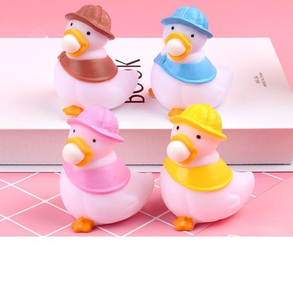 Novos golpe Spits Bolhas Esprema Fidget Brinquedos Moda Dinossauros Soft Ducks Squishy Anti Stress Relief Toy para Autism Kids Present