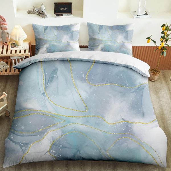 

bedding sets luxury pastel glitter quicksand texture set colorful duvet cover bed covers 2/3pcs bedspread home decor