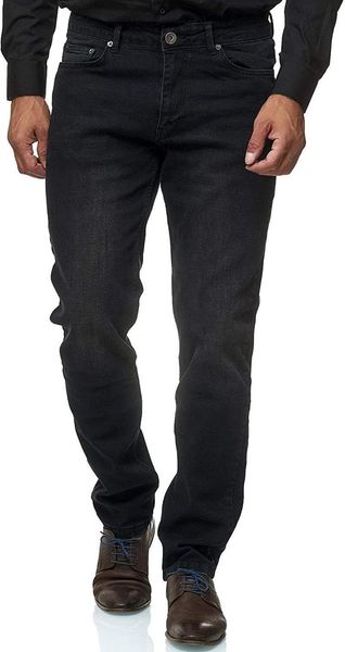 

men's jeans fashion casual solid color slim fit loose straight-leg men designer for pants, Blue