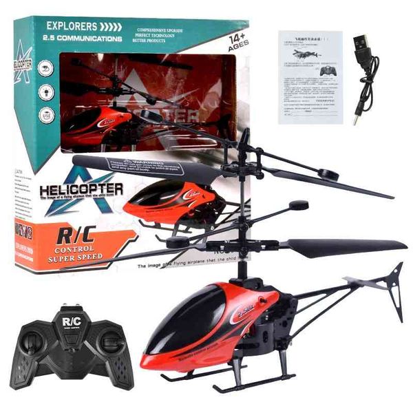 

two channel remote control helicopter uav model children's electric toys gifts