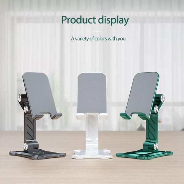 

cell phone mounts & holders mini stand portable foldable extensionable deskmobile tablet arbitrary folding live broadcast