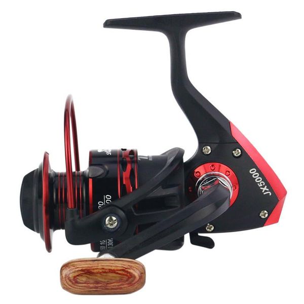 

baitcasting reels 2021 spinning fishing reel metal coil 12 ball bearing jx1000-7000 series 5.5:1 boat rock wheel