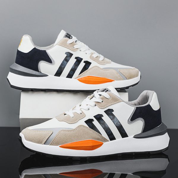 

2021 spring and autumn mens forrest shoesbreathable light non-slip rubber comfortable outdoor hard-wearing lace-up youth trend
