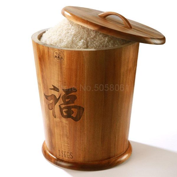 

hanging baskets rice barrel household 20-30 kg cylinder storage box moisture-proof sealing non-worm flour