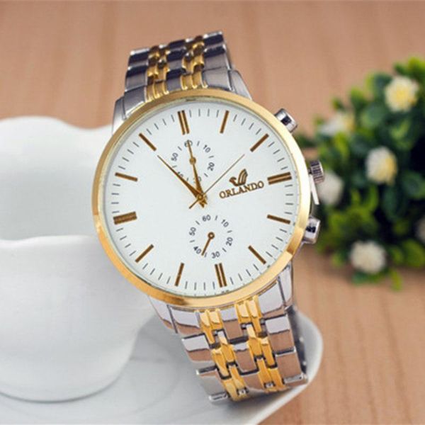 

wristwatches 2021 men's wrist watches mens quartz men business male clock gentlemen casual fashion wristwatch, Slivery;brown