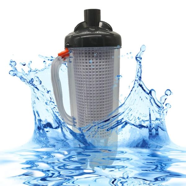 

pool & accessories swimming leaf cleaner canister with filter storage clean leaves suction tank catcher cleaning