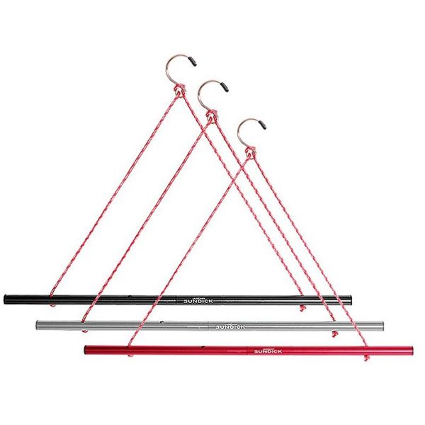 

outdoor portable multiple function clothes hanger folding aluminium alloy with 5 hooks hangers & racks