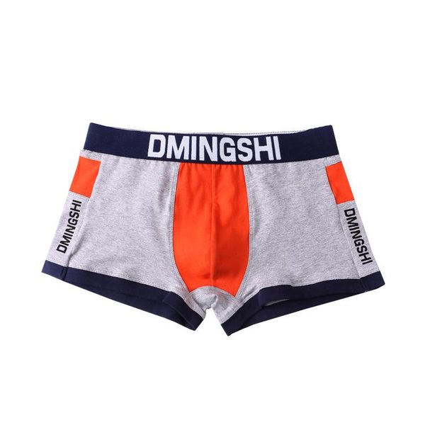 

underpants 4pcs men's briefs men cotton fashion shorts panties large size underwear multiple styles to choose, Black;white