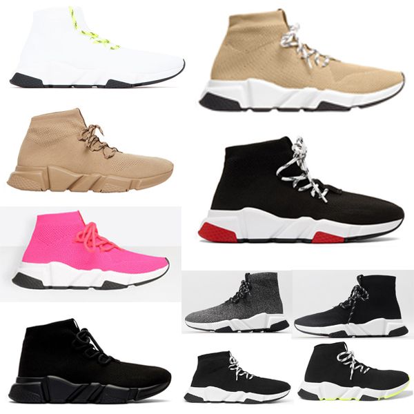 

sock speed shoelace trainers shoe balencaiga trainer black red triple 2.0 flat socks boots sneakers casual shoes 35-45 f4jg#