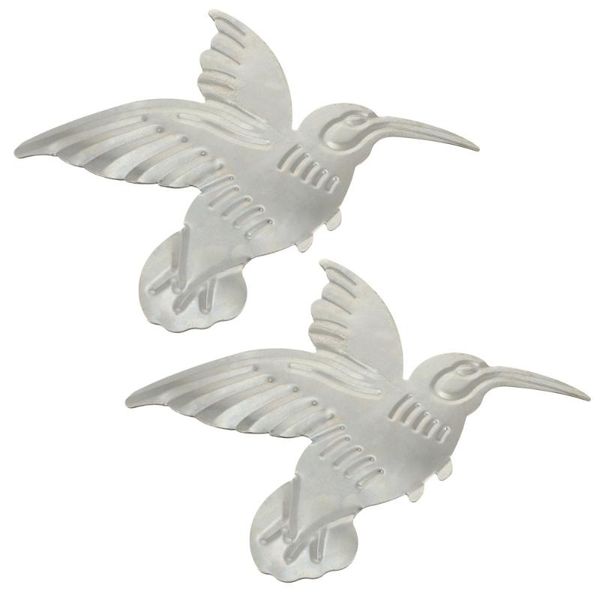 

decorative objects & figurines 2pcs semi-manufactured metal iron hummingbird bird home office ornament decor