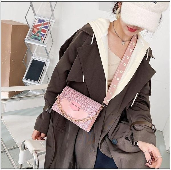 

one-shoulder portable small bag messenger fashion lady handbags purses and cross body