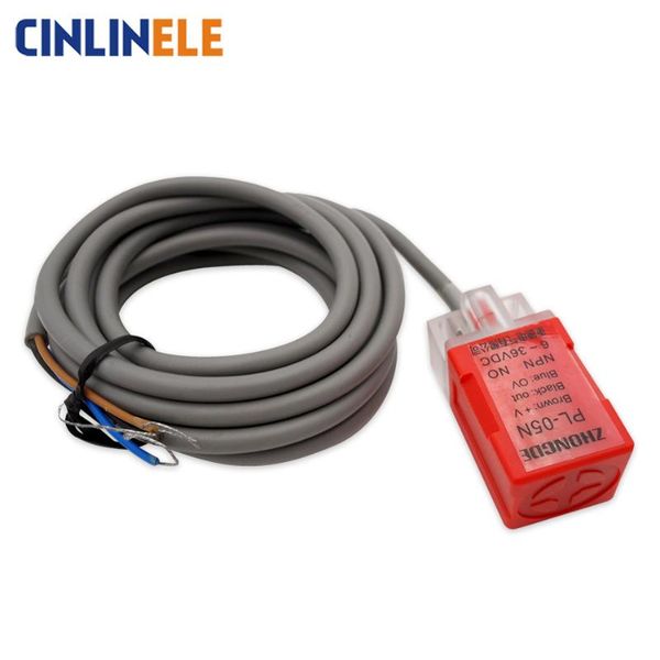 

smart home control 5mm & 8mm sensing pl08n pl05n cube shell inductive screen metal type proximity switch sensor npn pnp no nc ac dc