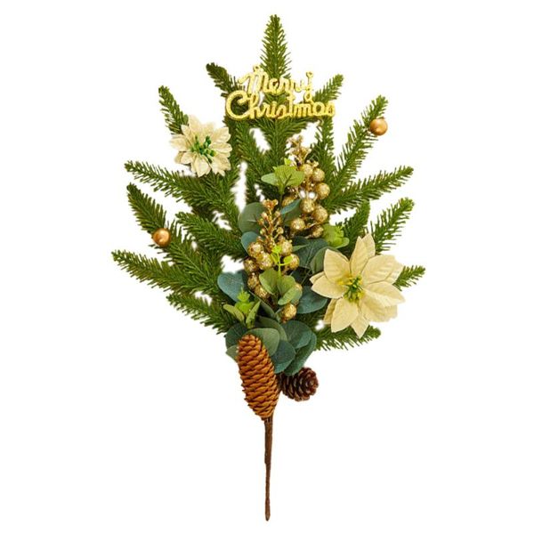 

decorative flowers & wreaths home christmas r fake snow simulation of pine cones xmas tree ornament garland matching diy wreath holiday deco