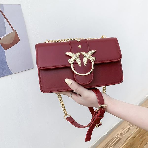 

2021 cross-border bags female small bag fashion messenger new pu korean shoulder square dbxri