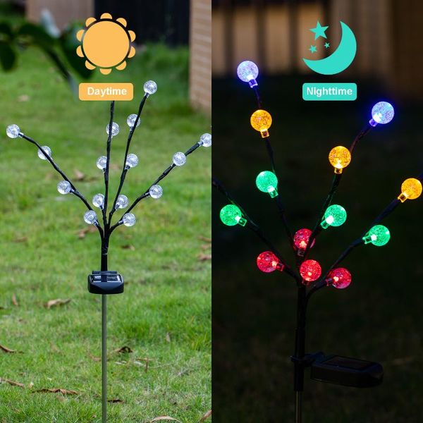 

lawn solar light waterproof garden stake powered landscape lamp lighting for pathway walkway backyard decoration lamps