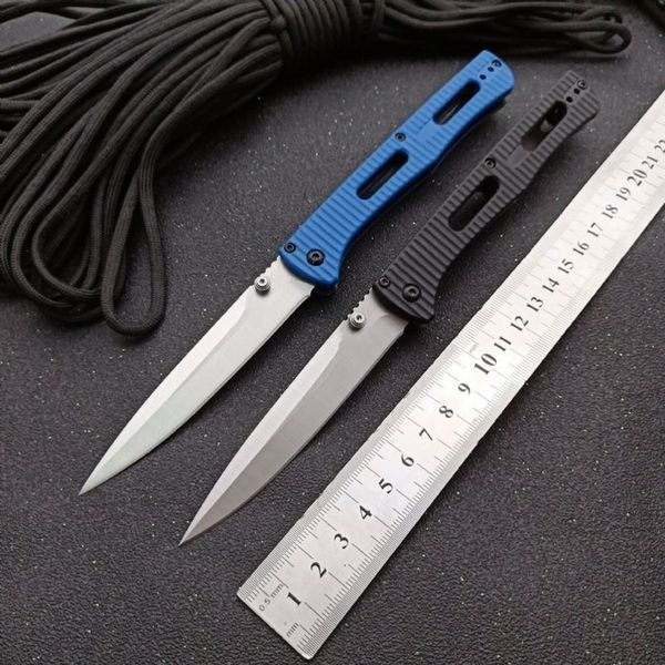 Butterfly InKnife Folding Knife BM417 Stone Wash+Satin 440C Blade Hunting Pocket Knifes Survival EDC Multi Tool a3098