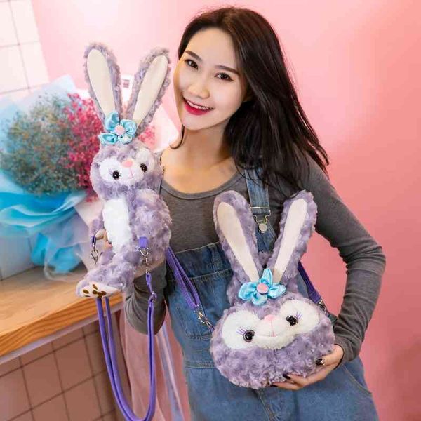

net star deli oblique cross bag backpack children's lovely rabbit bag girlfriends heart gift to girlfriend