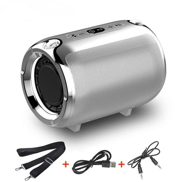 

outdoor speakers wireless bluetooth with fm radio music bass subwoofer tf aux usb speaker for computer phones s518 caixa de som
