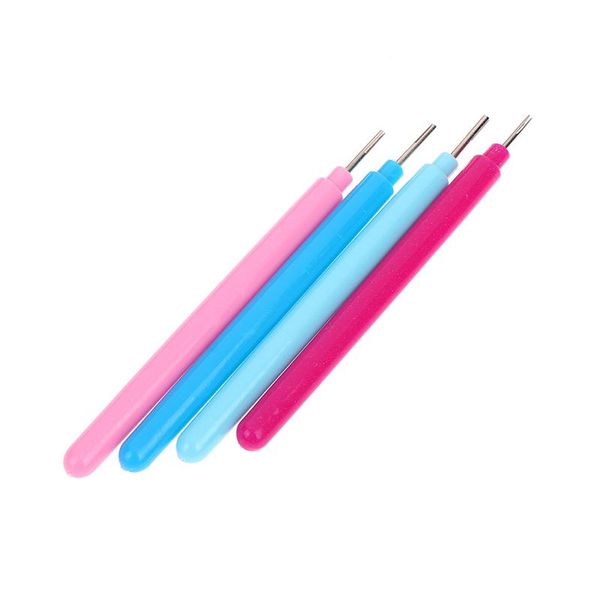 

other arts and crafts 1pcs plastic diy muticolor slotted paper quilling tools craft