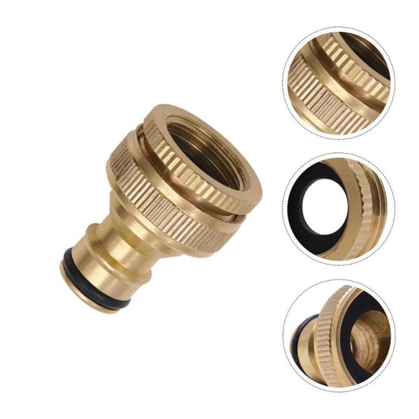 

2pcs joint replacements hose connectors brass water watering equipments