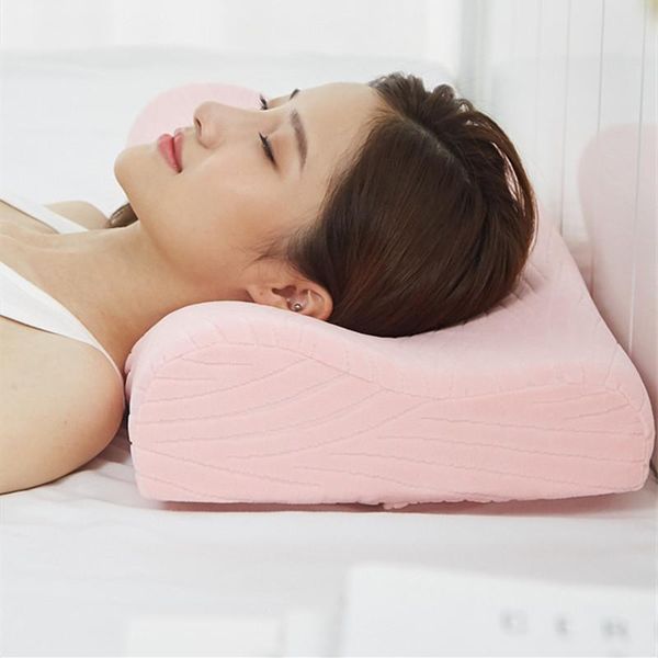 

pillow super soft anti wrinkle orthopedic pillows remedial neck sleep protect vertebrae health care bedding cervical headrest