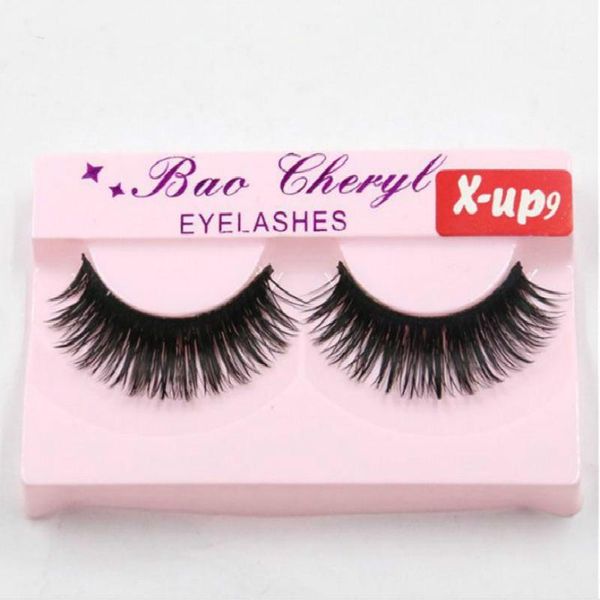 

black thick eyelashes winged beauty supplies fake lashes individual false eyelashes1