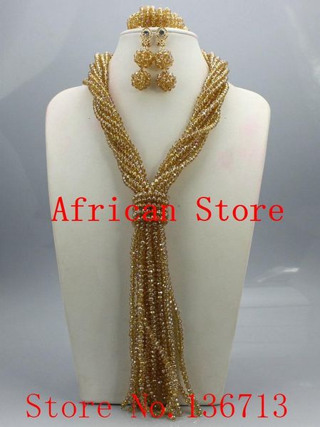 

earrings & necklace fashion dubai jewelry set bridal sets statement african beads sd103-6, Silver