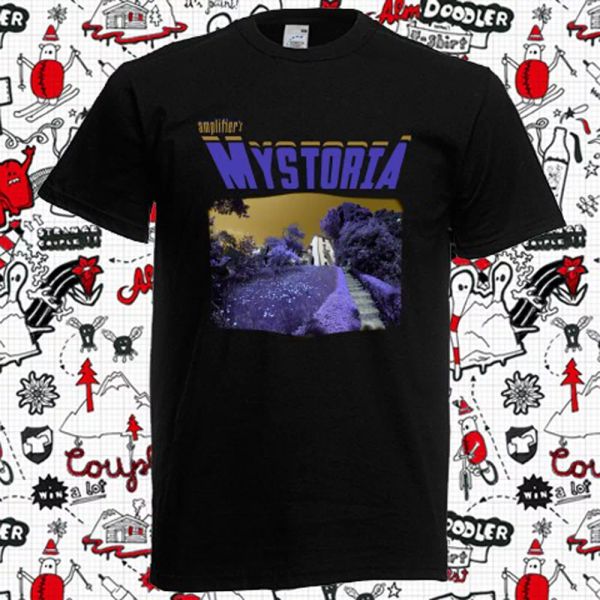 

amplifier mystoria men's black t-shirt size s-3xl, White;black