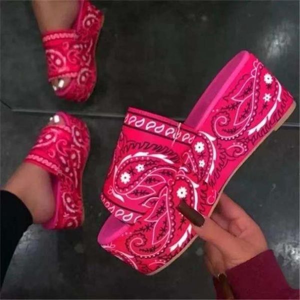 

slippers csbl women wear fashion trends korean version of 2021 sponge cake platform word slip-proof, Black