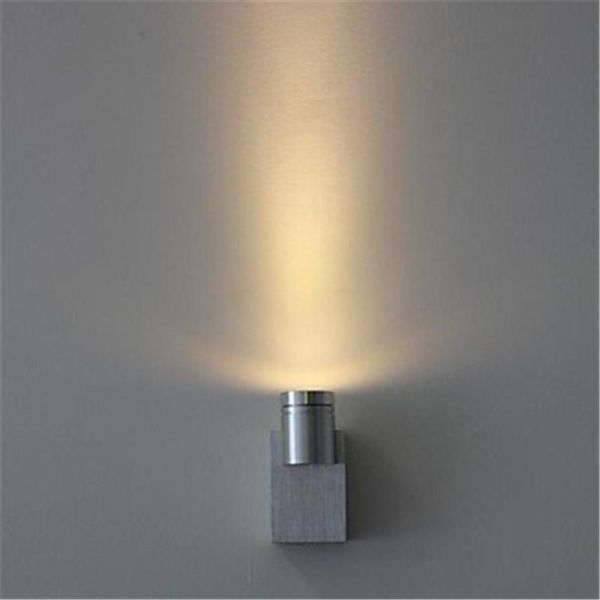 Duvar Lambası Mini 1W veya 3W LED Işık Yüz Koridoru Merdiven Batak Odası Geçidi Koridoru Oturma Odası Yemek KTV Aydınlatma