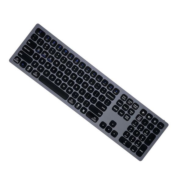 

type-c rechargeable bt keyboard 110-key wireless support android windows macos smartphone and tablet keyboards