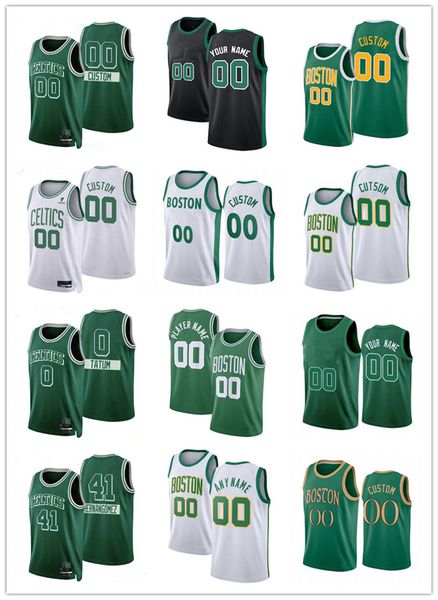 

75th custom men bostonceltics71 dennis schroder jayson 0 tatum 10 josh richardson 41 juancho hernangomez basketball jerseys, Black;red