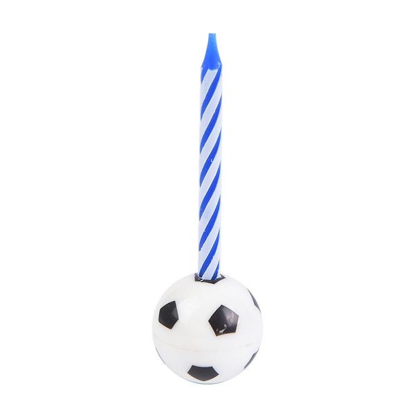 

soccer football candles for birthday party wedding garden decoration cake