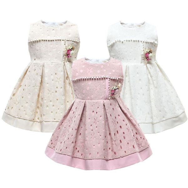 

baby girls dress born princess dresses for first 1st year birthday easter carnival costume infant party girl's, Red;yellow