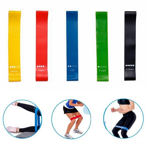 

resistance bands tpe rubber band portable women's yoga exercise accessories outdoor fitness equipment indoor pilates training tool