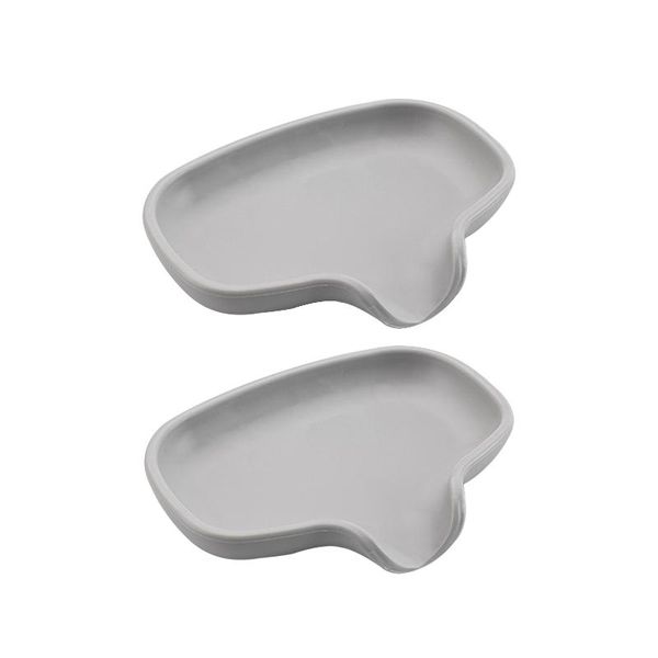 

soap dishes 2pcs soft draining rack kitchen sink bathroom organizer with drain bar fall resistant solid dish shower tanding tpr