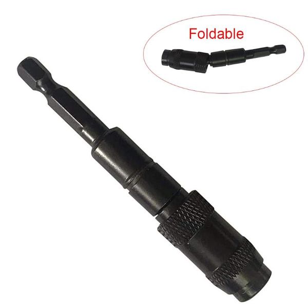 

1/4" magnetic screw drill tip drive guide bit extension tool quick change locking holder hand tools