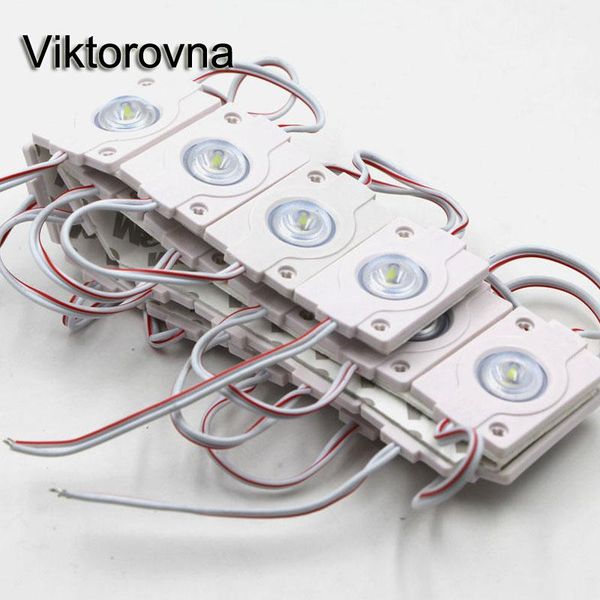 

viktorovna smd 3030 white led module bright 2w dc12v advertising lamp waterproof store front window light sign backlight modules