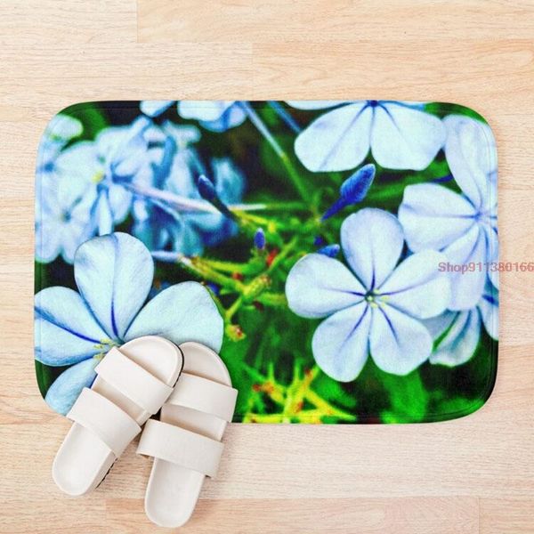 

mat periwinkle petals decoration home carpets cartoon rug bedroom floor mats bath plush rugs doormat