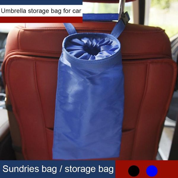 

car organizer umbrella storage bag garbage chair back debris box