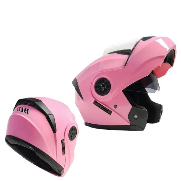 

motorcycle helmets 2021 modular double lens flip up helmet anti-fog full face motocross racing riding capacete de moto